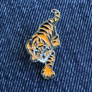 Tiger Enamel Pin
